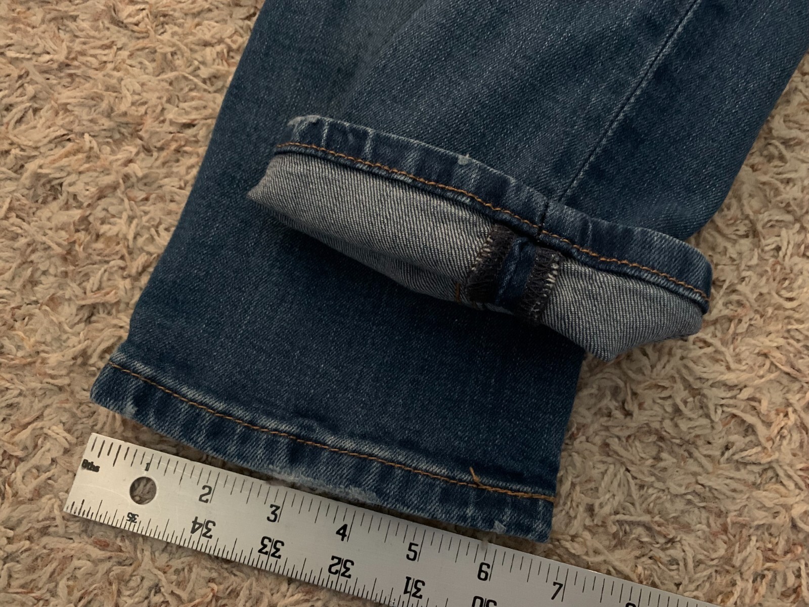 EUC Levi's 511 Slim Fit Tapered Leg Jeans Mens tag=28x32 (MEASURED