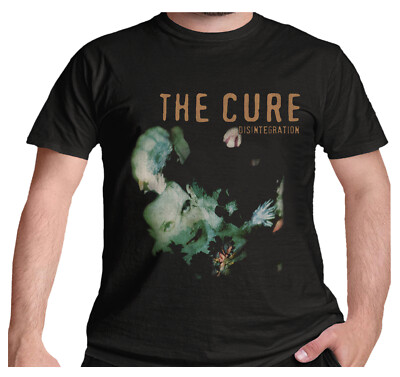 T-Shirt The Cure Disintegration offiziell schwarz klassisch Goth Rock Retro Neu