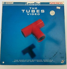 THE TUBES VIDEO Laserdisc LD MUSIC EXCELLENT CONDITION VERY RARE GREAT MUSIC 