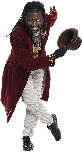 Süßigkeiten Schokoladenfabrik Wonka Boss Komplettset Deluxe Halloween Kostüm Cosplay - Bild 8 von 12