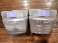 2 NEW TEC ITALY LUMINA FORZA COLORE MATIZANT NET WT 9.88 OZ EACH W. COCONUT OIL