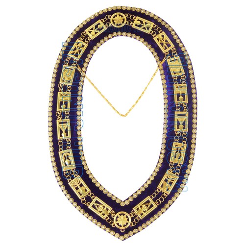 Masonic Regalia Cryptic Mason Royal & Select Master Chain Collar ...