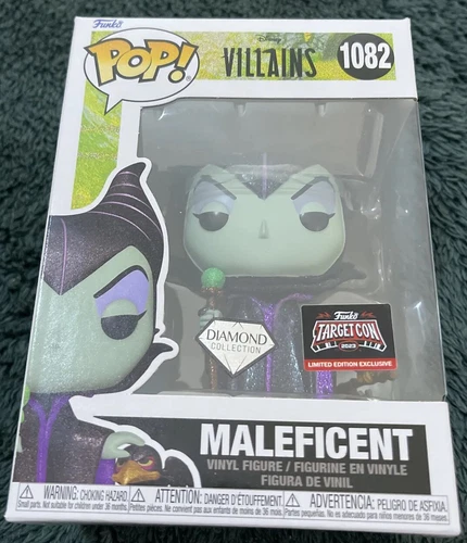 Funko POP! 2023 Target Con Exclusive - Disney Villains Diamond #1082 Maleficent