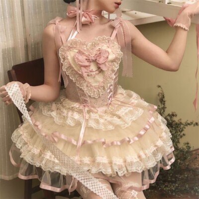 women lolita Everyday Elegant Sweet Princess dress Japanese Party - Main Image