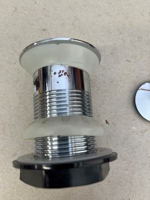 ASP Washbasin Slotted WSC Metal Plug - Chrome | eBay 