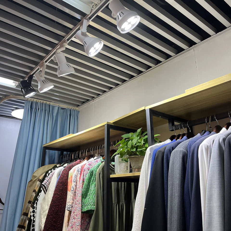 E26 PAR30 35W White LED Bulb Spotlight Track Lamp Jewelry Clothing Store Light - Image 2 of 4