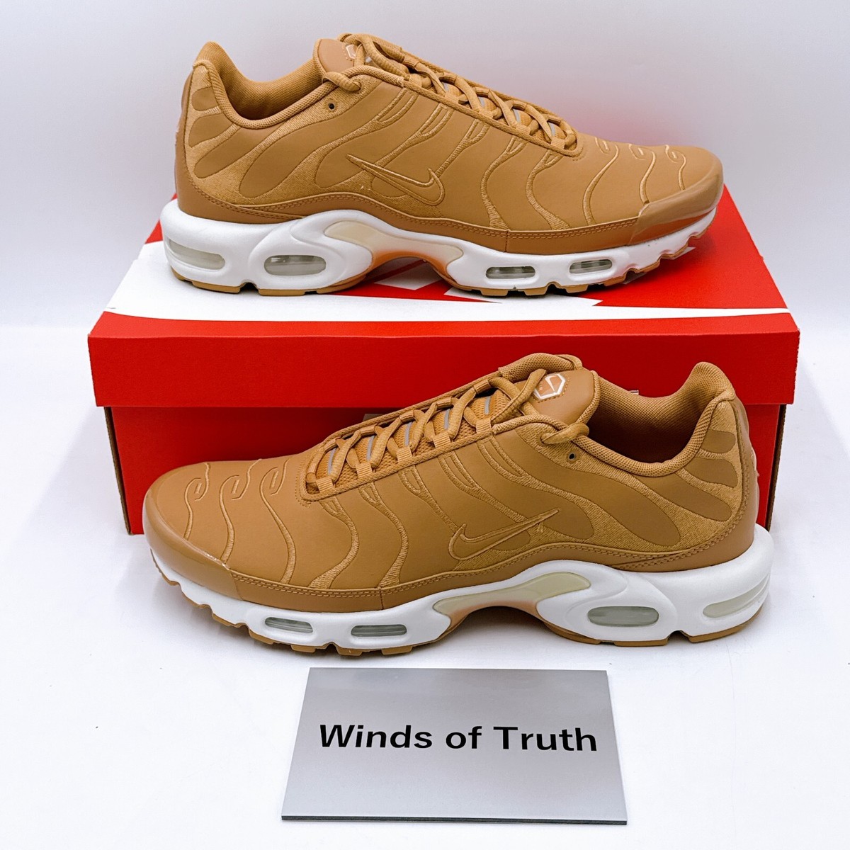 Nike Air Max Plus FZ8815-200 Flax Sail Men's Shoes US3-18 New | eBay