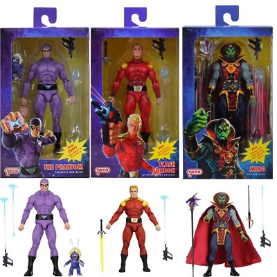 Flash Gordon Original Superhelden Defenders Of The Earth NECA Blau S1