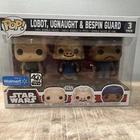 Funko Pop! Vinyl: Star Wars 3 Pack - Cloud City - Walmart Lobot Ugnaught Guard