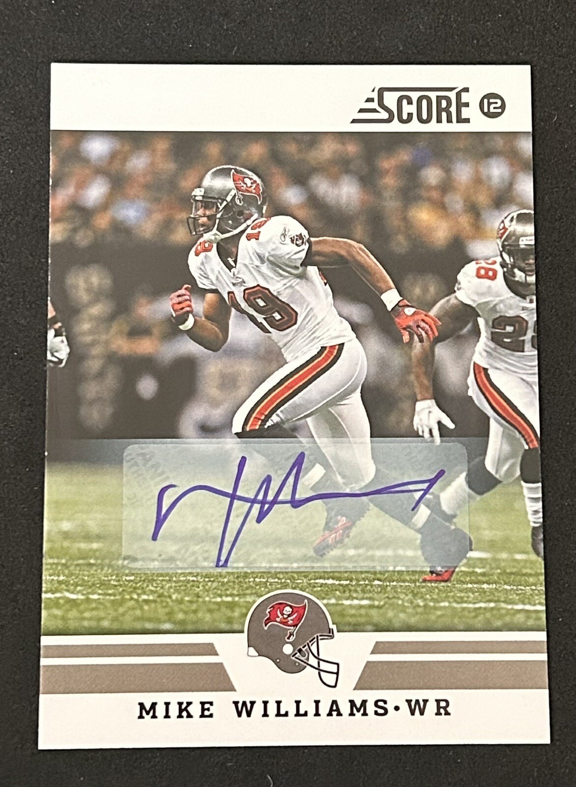 2012 Score Auto Mike Williams #129- Tampa Bay Buccaneers-Syracuse Alum