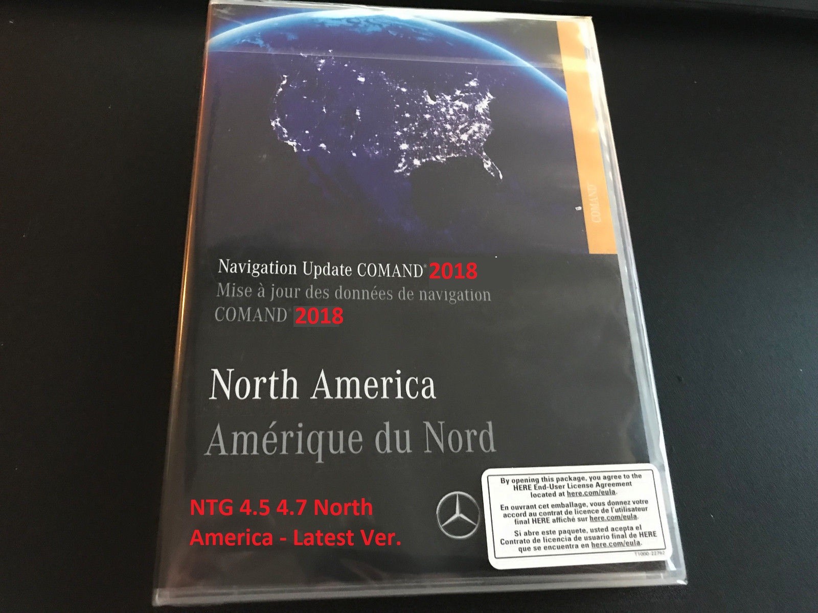 2018 Mercedes Map Navigation Update Bq6460361 Ntg 45 47 Comand Version 18 Usb