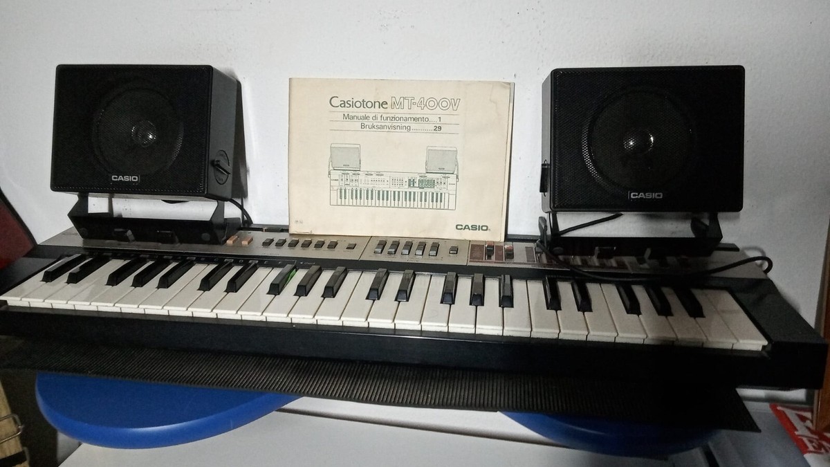 Tastiera elettronica vintage Casiotone MT-400V