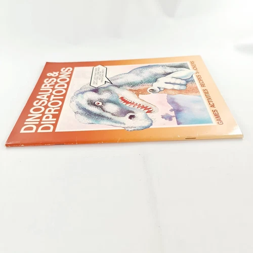 Dinosaurs & Diprotodons - Games Activities Recipes Stickers (1985, Paperback) - Picture 3 of 12