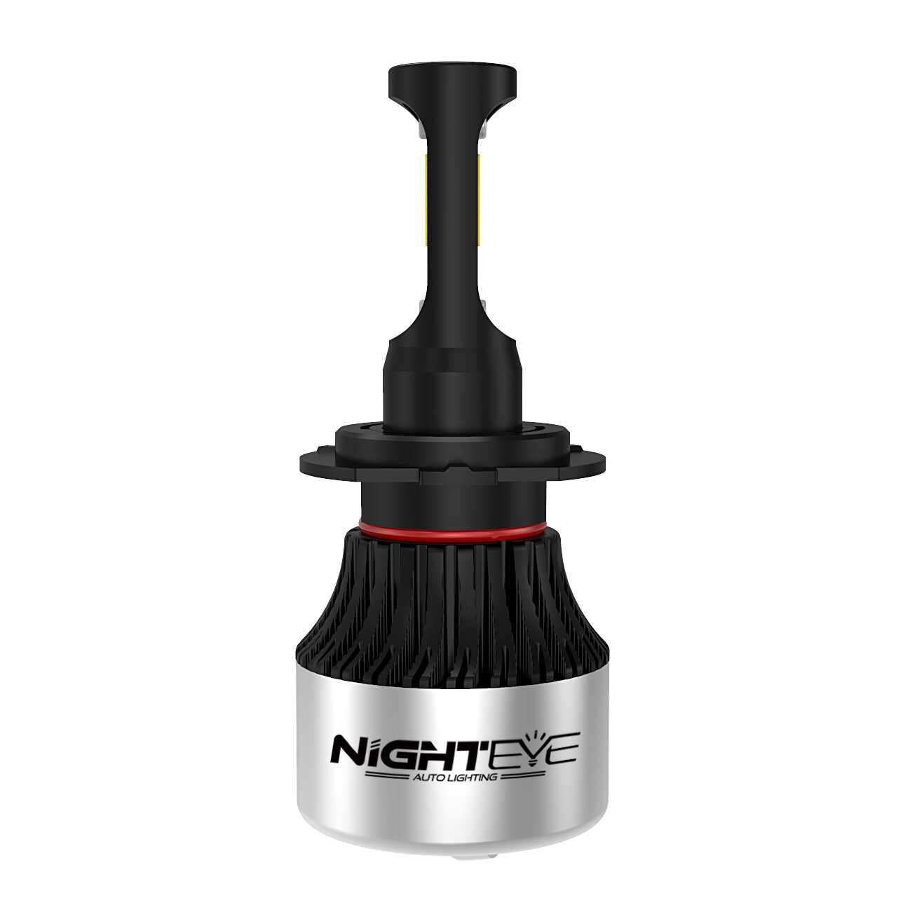 NIGHTEYE H7 LED Headlight Bulbs Kit 72W 9000LM HiLo Beam 6500K Super