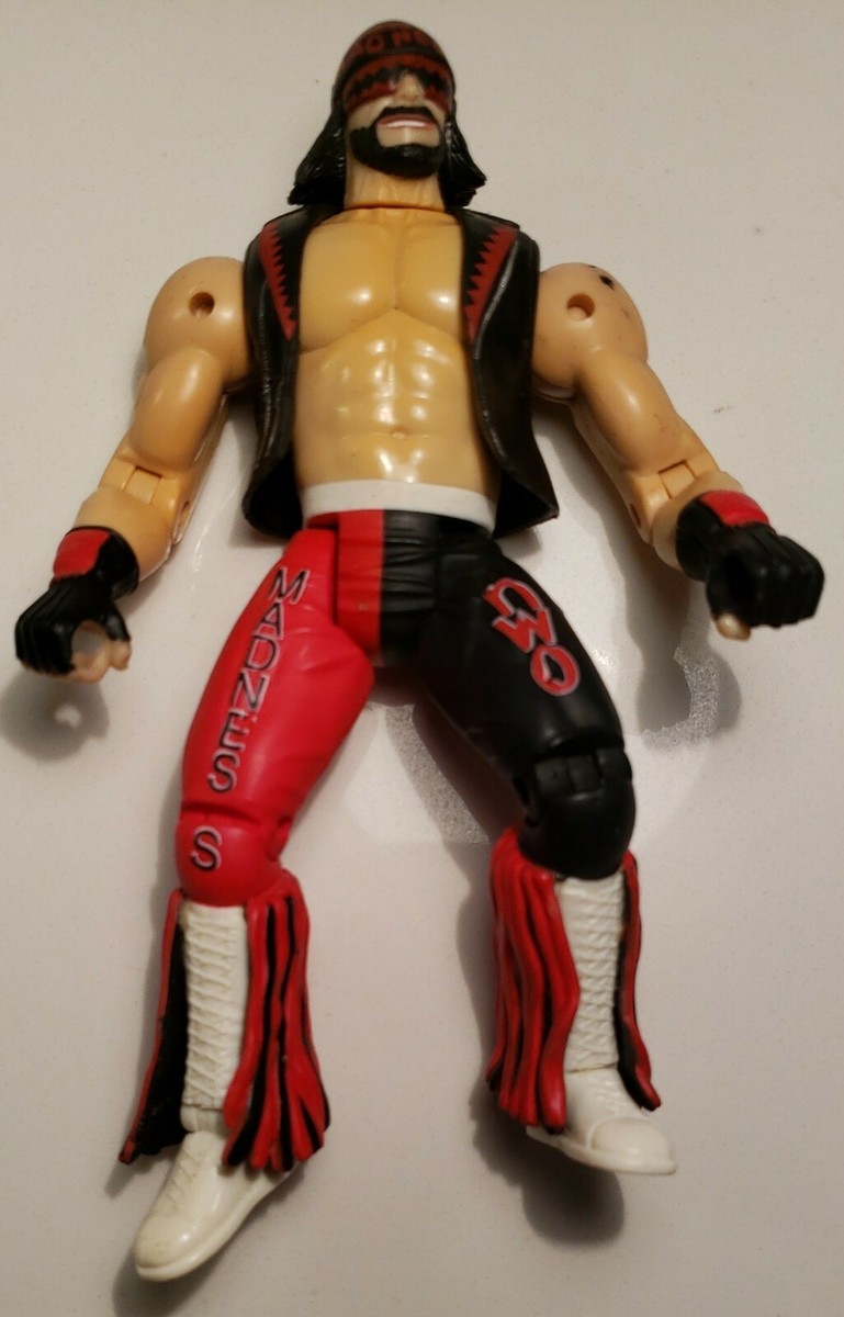 Toy Biz WCW Macho Man Randy Savage Smash N Slam Figure 1999 nWo | eBay