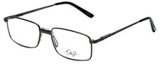 Dale Earnhardt, Jr. DJ6808 Spring Hinge Reading Glasses in Satin Gun Metal 5.00