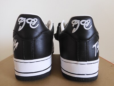 NIKE AIR FORCE 1 LOW QS TS TERROR SQUAD BLACKOUT WHITE-BLACK SZ