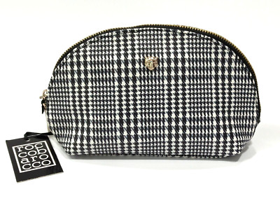 ROCCOBAROCCO BEAUTY CASE LUCERNA WEISS/SCHWARZ 22 CM - KLEID 202512P