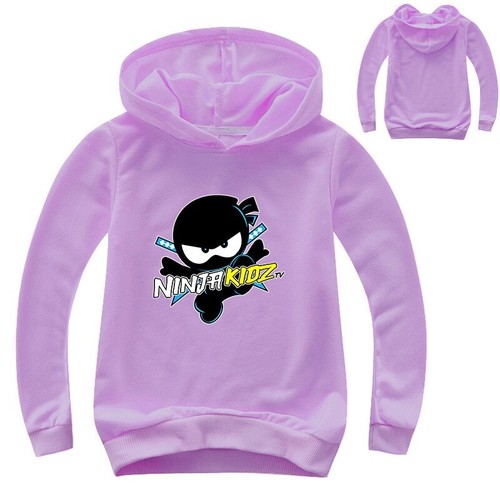 anime Boys Hooded Girls T Shirt NINJA KIDZ Kids Casual Sweatershirt Costume - Picture 29 of 37
