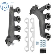 For 1988-1997 Ford F150 F250 E150 E250 Bronco 5.8l Lh Rh Exhaust Manifold Set For 1988-1997 Ford F150 F250 E150 E250 Bronco 5.8l Lh Rh Exhaust Manifold Set