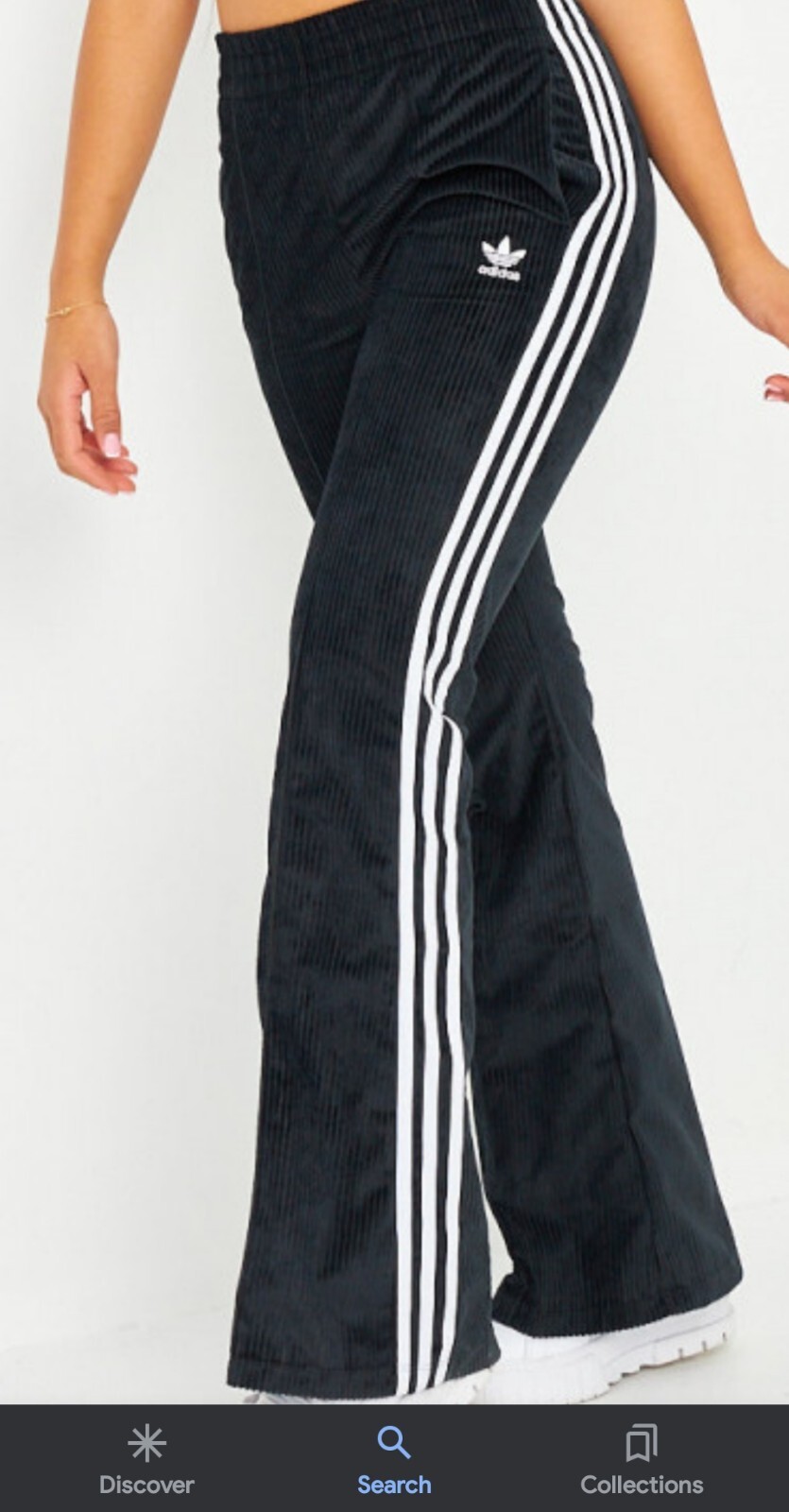 adidas cord trousers