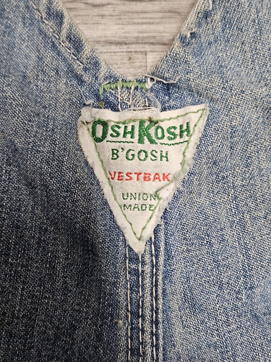Vintage 70's Oshkosh BGosh Bib Overalls 32x31 USA Union Made Vintage 70's Oshkosh BGosh Bib Overalls 32x31 USA Union Made