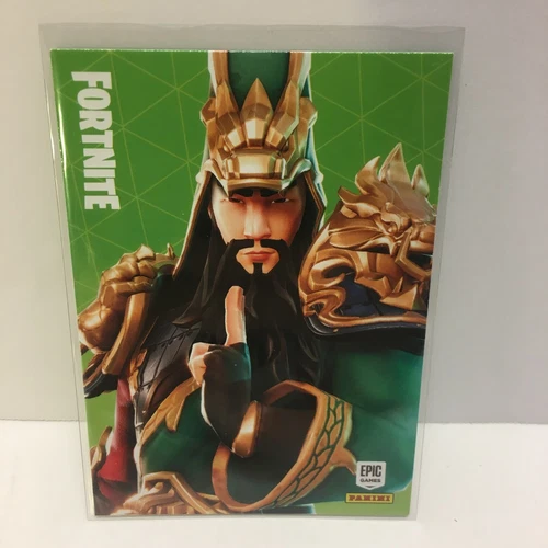 Fortnite Guan Yu #130 Epic Outfit Card Panini Epic Games 2020 NEW Pack Fresh