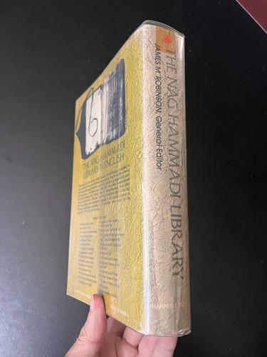 "The Nag Hammadi Library" by Robinson Hardcover 1977 Egypt Archaeology - Foto 2 di 5