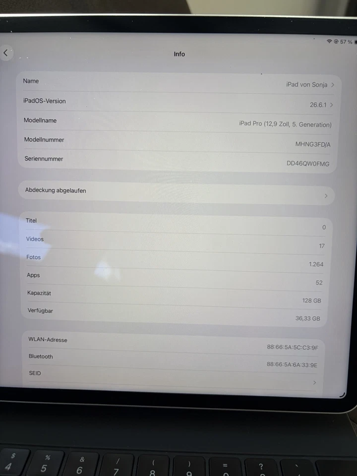 Apple iPad Pro 12.9-inch (5th generation) · 128GB · Cellular, Foto 2 von 5