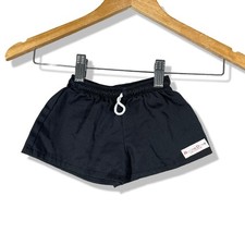 Rodeo Drive Shorts Kids Size 1 Black Vintage 90s Retro Athletic Casual
