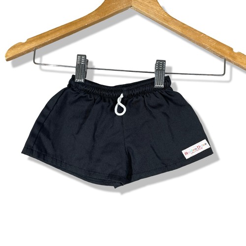 Rodeo Drive Shorts Kids Size 1 Black Vintage 90s Retro Athletic Casual