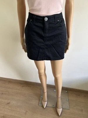 Jupe courte noire Morgan taille 36 TBE - Photo 1/4