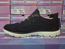 Skechers Summits Leopard Spot, Scarpe Da Ginnastica Donna, Black Mesh Rose Gold Trim, 41 Eu - 22