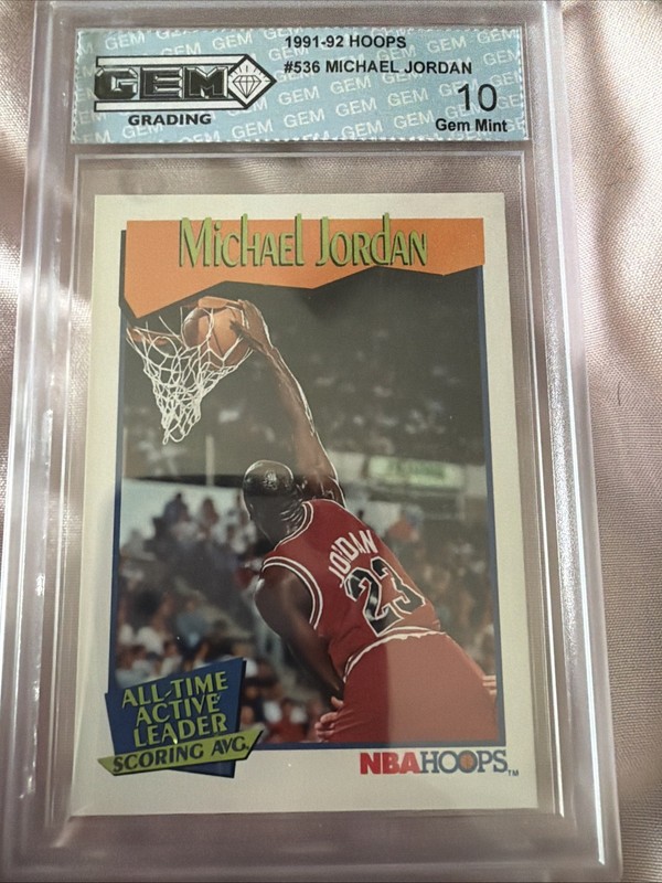 1991-92 NBA Hoops - Michael Jordan #536