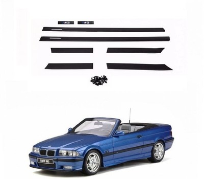 Body Side Molding Tür Zierleiste Rand für BMW 1992-1998 E36 M3 Stil Cabrio 2Door