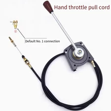 Excavator Manual Throttle Cable Controller Bendable Throttle Motor Control + ∂