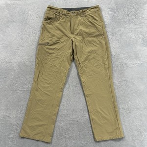 Patagonoia Relaxed Quandary Pants Men 34 Tan Workwear Hiking Active