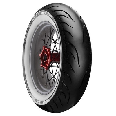 WW Motorradreifen Avon Cobra chrom 150/80 R16 71V TL hinten Weißwand KTM