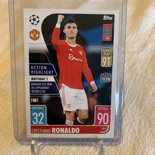 Cristiano Ronaldo 2021 Topps Match Attax  #AH6 Manchester United S-78