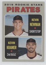2019 Topps Heritage Rookie Stars Kevin Newman Kevin Kramer #372 09wc