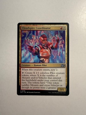 Cloudspire Coordinator 196 MTG Aetherdrift