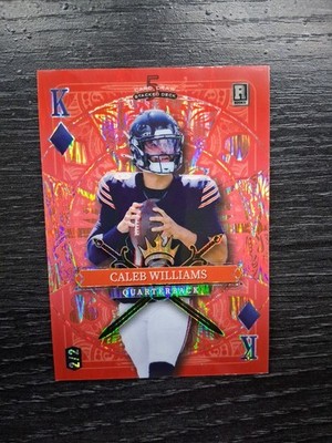 2024 Wild Card Caleb Williams King Of Diamonds 2/2