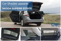 Sonnenschutz FüR Skoda Superb IV Kombi Ab Bj. 2024, 6-Teilig