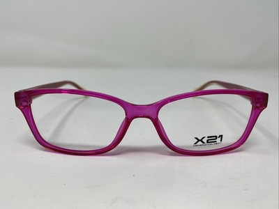 X21 Generation Next 4604 Hot Pink 53-16-140 Full Rim Eyeglasses Frame L976