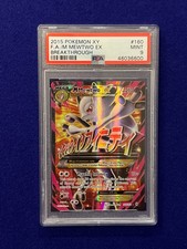 PSA 9 M Mewtwo EX #160 XY Breakthrough 2015 Pokemon MINT on eBay