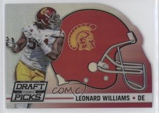 2015 Panini Prizm Collegiate Draft Picks Helmet Die-Cut Leonard Williams #26 2y0