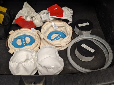 #ad Nilfisk Accessories for 4NFP9 Anti Static Filter Bag Sleeve Vacuum Bag $250.00