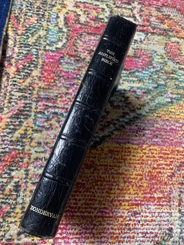 The Amplified Bible AMPC - Black 1965 Edition, Zondervan)