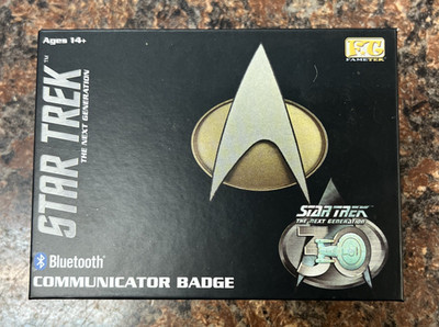 Star Trek The Next Generation Bluetooth Communicator Badge 30th Fametek b-2