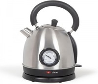 Wasserkocher Retro Design Silber 1800 Watt Teekocher 1,8 Liter Livoo DOD157S